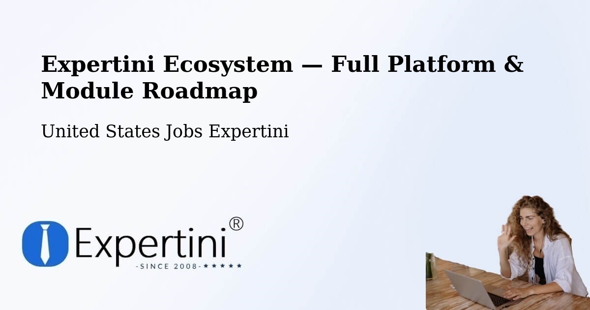 Expertini Ecosystem — Full Platform & Module Roadmap – Mason